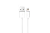 USB Kabel - Puro TPE 12W USB-A Cable - Lightning 3m - White - PUCAPLT12W3MTWHI