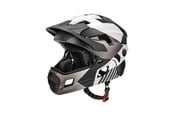 Fahrrad-Zubehör - Rockbros TS-61 10110061006 Children's Bike Helmet with Detachable Chin Size M (54-57) - Gray - 10110061006