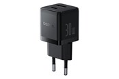 Handys - Adapter und Ladegeräte - Baseus Palm 30W USB-C USB-A Wall Charger - Black - P1011160A113-00