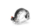 Fahrrad-Zubehör - Rockbros 34210028002 Q-shaped bicycle bell - transparent - 34210028002