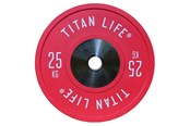 Sport & Fitness - TITAN LIFE PRO Bumper Plates Elite 25 kg - 400-800032