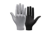 Fahrrad-Zubehör - Rockbros Breathable Full Finger Cycling Gloves Size: L - Gray - 8386824304466