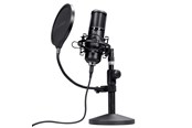 Mikrofone - Trust GXT 269 Emita II Black Studio microphone - 25769