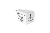 Handys - Adapter und Ladegeräte - Puro Universal Travel Adapter - White - PUWTA1WHI