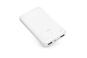 Powerbank (Akku) - Puro Powerbank White 10000mAh 12W 2xUSB-A + USB-C - White - 10000 mAh - PWFCBB100P2WHI