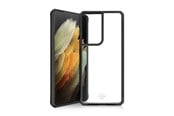 Handys - Cover & Cases - ITSKINS FERONIABIO PURE Cover for Samsung Galaxy S21 Ultra 4G / 5G®. Black and transparent - SGU3-FROPE-BKTR