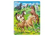 Puzzle - Larsen Puzzles Puzzle Horses - 65 pieces Maxi (36.5x28.5 cm) Boden - FH38