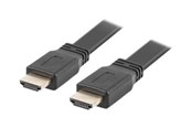 Display Kabel - Lanberg HDMI cable with Ethernet - 1 m - CA-HDMI-21CU-0010-BK