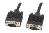 Display Kabel - Lanberg - VGA cable - HD-15 (VGA) to HD-15 (VGA) - 3 m - CA-VGAC-10CC-0030-B
