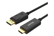 Display Kabel - Unitek adapter cable - DisplayPort / HDMI - 1.8 m - Y-5118CA BOX