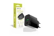 Handys - Adapter und Ladegeräte - Mobile Origin PD20W Wall Charger MO12 - black - 1 USB-A + 1 USB-C - FRL-PD20W-MO12-BLK