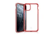 Handys - Cover & Cases - ITSKINS HYBRID CLEAR cover for iPhone 11 Pro / XS / X®. Red and transparent - APXE-HBMKC-RATR