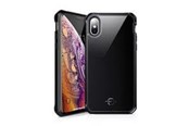 Handys - Cover & Cases - ITSKINS HYBRID GLASS cover for iPhone XS / X®. Black - APHX-IRIDM-BLCK