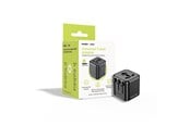 Handys - Adapter und Ladegeräte - Mobile Origin Universal Travel Adapter PW30 EU/UK/US/AUS Black - MO-UTRA-PW30-BLK