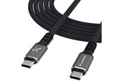 USB Kabel - Wozinsky WPS-UY42S USB-C USB4 Cable 40Gb/s 240W 2m 4K - Black - 5907769376726
