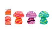 Kleine Mitbringsel für Kinder - NeeDoh Smushroom 3 asst. - 200231