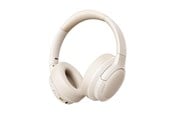 Kopfhörer/Headsets - Baseus Bass BH1 Lite Wireless On-Ear Bluetooth 6.0 Headphones - White - A0203C02
