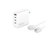 Handys - Adapter und Ladegeräte - 4smarts Charger GaN Flex Pro 100W 3xUSB-C 1xUSB-A Travel Edition USB Type A - 100 Watt - 545100