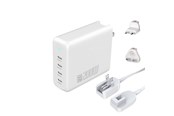 Handys - Adapter und Ladegeräte - 4smarts Wall charger GaN Flex Pro 200W Travel Edition 4x USB-C white - 545200