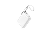 Powerbank (Akku) - Joyroom JR-PBF27 Pro 10000mAh 30W Power Bank with Built-in USB-C Cable and Additional Bidirectional USB-C to Lightning Cable - White - 10000 mAh - JR-PBF27 Pro white