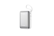 Powerbank (Akku) - Joyroom JR-PBF29 20000mAh 22.5W Powerbank with Double Cable - White - 20000 mAh - JR-PBF29-white