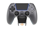 Gaming Zubehör - Deltaco GAMING Metallic Spray-Painted PS5 Wireless Controller with Charging Dock - Wired Controller - Android - GAM-199-STEELGRAY