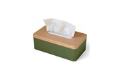 Einrichtung - Simiu TISSIVA - Paper Dispenser - Square - Olive Green/Beige - 25 x 14cm - 5714255011739