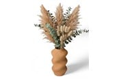 Einrichtung - Simiu SCRUNCHED - Vase - 21cm - Caramel - 5714255011852