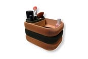 Einrichtung - Simiu STACKSEY - Makeup Stand - Large - Olive/Beige - 22 x 14cm - 5714255011975