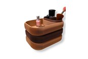 Einrichtung - Simiu STACKSEY - Makeup Stand - Large - Mocha/Beige - 22 x 14cm - 5714255011982