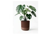 Einrichtung - Simiu GROWLOFT - Flower Pot Shelter With Drip Tray - Mocha - 8.2cm high - 5714255012132