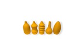 Einrichtung - Simiu MINI VASES - Magnetic - 6 cm - 5 pcs - Mustard Yellow - 5714255012323