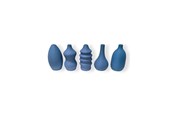 Einrichtung - Simiu MINI VASES - 8 cm - 5 pcs - Dusty Blue - 5714255012453