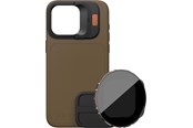 Handys - Adapter und Ladegeräte - PolarPro Kit - LiteChaser iPhone 15 Pro Case Deser - 131148
