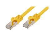 Netzwerk - Kabel - SCONN Shiverpeaks BASIC-S patch cable - 1 m - yellow - Gelb - 1m - BS75511-Y