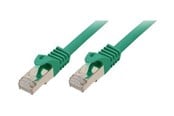Netzwerk - Kabel - SCONN Shiverpeaks BASIC-S patch cable - 5 m - green - Grün - 5m - BS75515-G