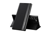 Handys - Cover & Cases - Hurtel Sleep Case Pro Case for Samsung Galaxy S23+ with Flip Stand Black - 9145576269817
