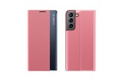 Handys - Cover & Cases - Hurtel New Sleep Case for Samsung Galaxy S23+ Cover with Flip Stand Pink - 9145576270097