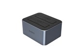 Festplatten Zubehör - ORICO 6626C3-C-V1 2-Drive Docking Station with Offline Clone Function 2.5"/3.5" SATA HDD/SSD - Gray - 6626C3-C-V1-EU-GY-BP