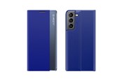 Handys - Cover & Cases - Hurtel New Sleep Case for Samsung Galaxy S23+ Cover with Flip Stand Blue - 9145576270103