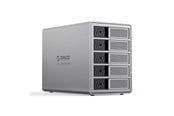 Festplatten Zubehör - ORICO 9858T3 5 Big DAS Solution ProThunder Disk Array with Thunderbolt 3 for 5 x 2.5"/3.5" SATA HDD/SSD - Gray - 9858T3-EU-GY-BP