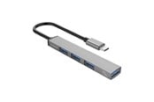 Dockingstationen - ORICO AH-13 USB-C Hub Docking Station 1x USB-A 3.0 + 3x USB-A 2.0 - Gray - AH-13-GY-EP