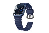 Smartwatch - Accessories - Hurtel Strap Triple Protection for Apple Watch 38 / 40 / 41 mm Band Bracelet - Navy Blue - 9145576276129