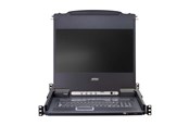 Bildschirm - 17.3" ATEN Slideaway CL5708MW - KVM console - Full HD (1080p) - 17.3" - CL5708MW-ATA-DNG