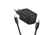 Handys - Adapter und Ladegeräte - Spigen Essential 45W Wall Charger EE451EU - black - ACH09474