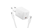 Handys - Adapter und Ladegeräte - Spigen Essential 45W Wall Charger EE451EU - white - ACH09473