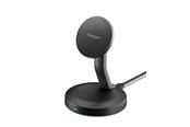 Handys - Adapter und Ladegeräte - Spigen Essential MagSafe Wireless Charger 15W EF151MS - black - ACH10441
