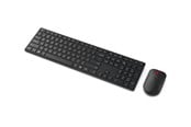 Tastaturen - Lenovo Multi-Mode Pro Combo 6000 - keyboard and mouse set - QWERTY - Danish - eclipse black Input Device - Tastatur & Maus Set - Dänisch - Schwarz - 4X31S04819