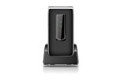 Handys & Smartphones - Beafon Bea-fon Silver Line SL495 - black silver - feature phone - GSM *DEMO* - SL495_EU002BS