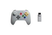 Gaming Zubehör - 8BitDo 64 Wireless 2.4G - Classic Grey - Wireless Controller - Nintendo 64 - RET00852